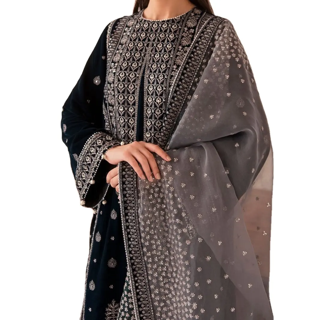 Precio de fábrica, vestido de novia de la mejor calidad, alta costura nupcial y colección de ropa de fiesta elegante de las mejores marcas de Pakistán e India