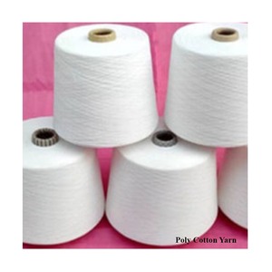 Top-Rated 50s 120s Polycotton karışımlı iplik yumuşak ve örgü ve dokuma için nefes - Product Image 4
