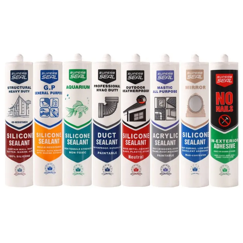 General Purpose 100% silicone sealant adhesive