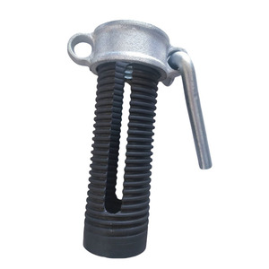 Q235 Accesorios de encofrado de construcción Sistema Cuplock Manga de apoyo de hierro fundido con tuerca para piezas de andamio personalizable - Product Image 2