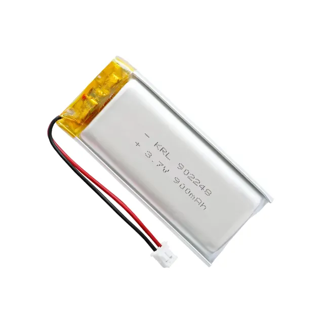 Tahan lama 3.7V 902248 900mAh li-po tombol sel polimer Lithium Ion baterai KC bersertifikat untuk penyimpanan energi di MP3 GPS