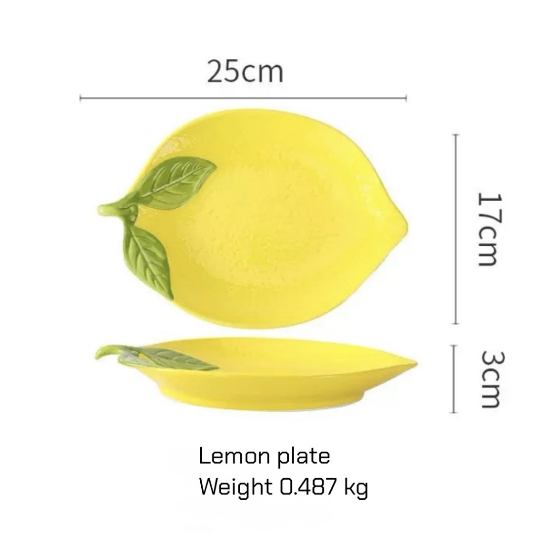 Assiette citron (0,487 kg)