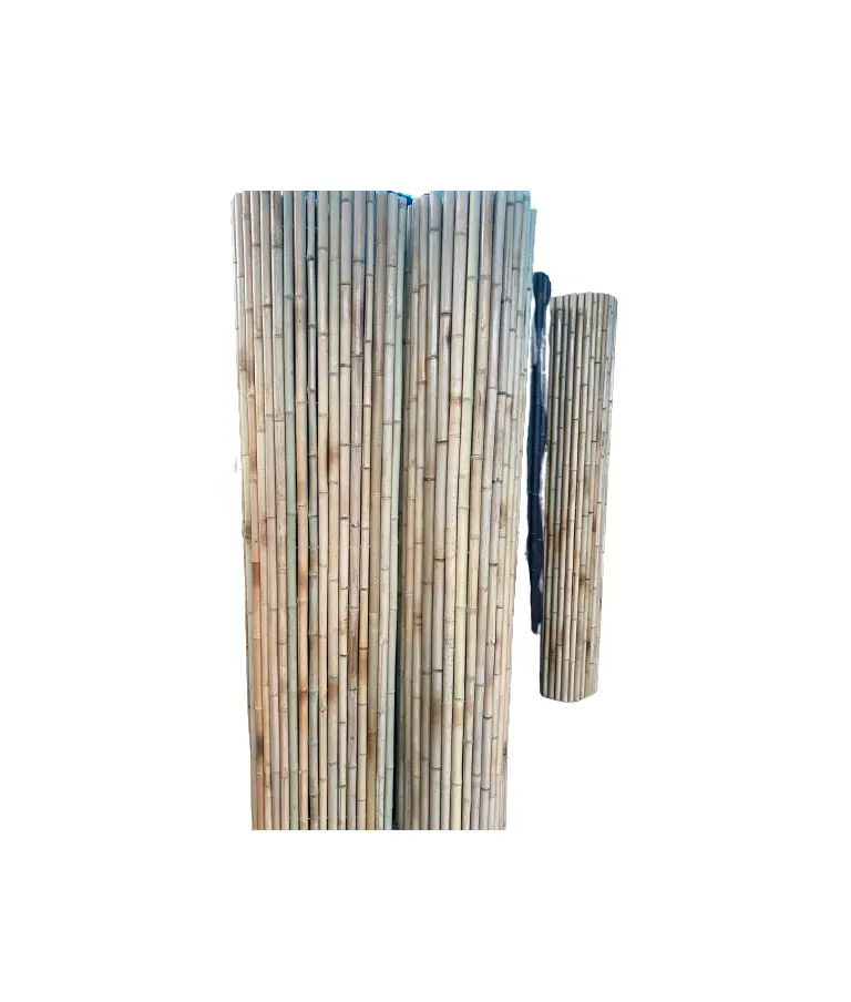 Valla de bambú al por mayor Panel de valla de madera laminado decorativo-Valla de bambú para decoración al aire libre-Herramienta de bambú muebles de jardín para el hogar