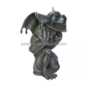 Gargoyle 1 fareler Scary korkunç fındıkkıran siyah perili kemer cadı kemer dev kabak korkuluk mutlu kule kötü - Product Image 6