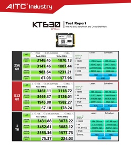 AITC Industrial 1TB M.2 PCIe 3X4 2280 SSD Tipo interno para sistemas integrados Nuevo modelo AIKT630M1TB228 para computadora portátil de escritorio - Product Image 6