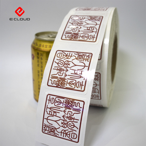 13.56mhz CMYKロール印刷Dia 25mm PET NTAG 213 NTAG 215 ICODE SLIX 2 NFC RFIDラベルステッカータグ透明ウェットインレイ - Product Image 6