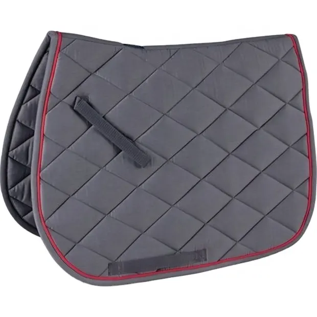 Highest selling Logo Embroidery All Purpose Quilted Saddle Pad Horse Riding Equestrian Jumping