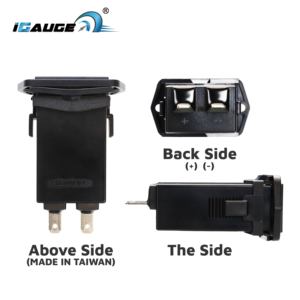 Mechanical Hour Counter <strong>Timer</strong> Black 6-80V Hour Meter for Diesel Engine Generator Boat Motor Truck Tractor