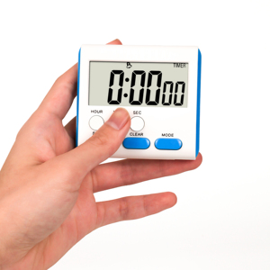24 ore timer digitale digitale in plastica digitale conto alla rovescia timer frigo magnete sveglia - Product Image 4