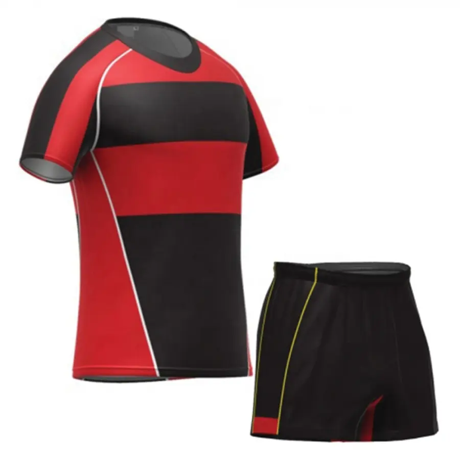 Uniforme de Rugby, Logo personnalisé, nouveau Design, bas prix, vente en gros