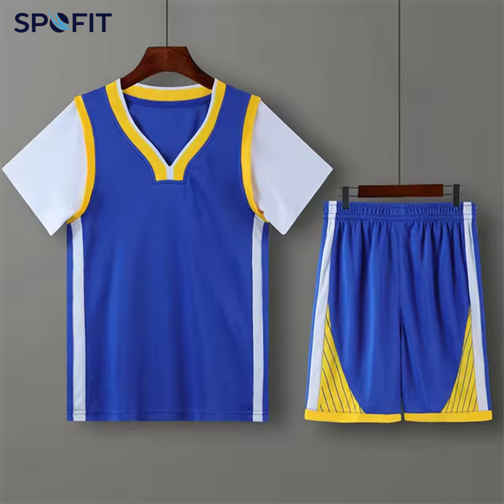 Blue yellow white