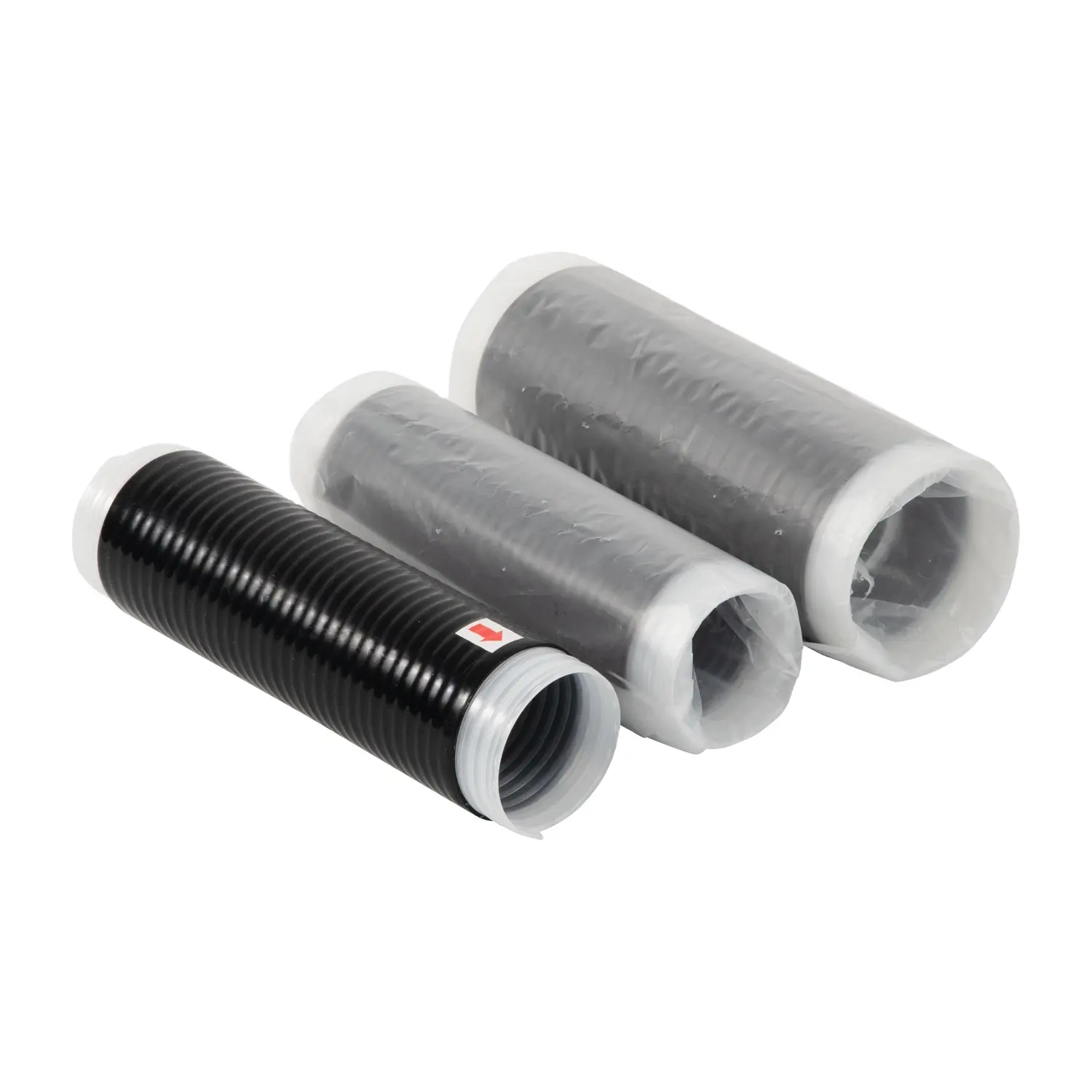 Guia passo-a-passo Coaxial Cable Raychem Cold Shrink Tubing