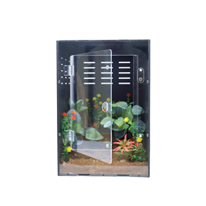 Customized Easy-to-Assemble Design Multipurpose <strong>PVC</strong> Reptile Enclosure Hide Cages Feeding Box System Reptile Terrarium - Product Image 1