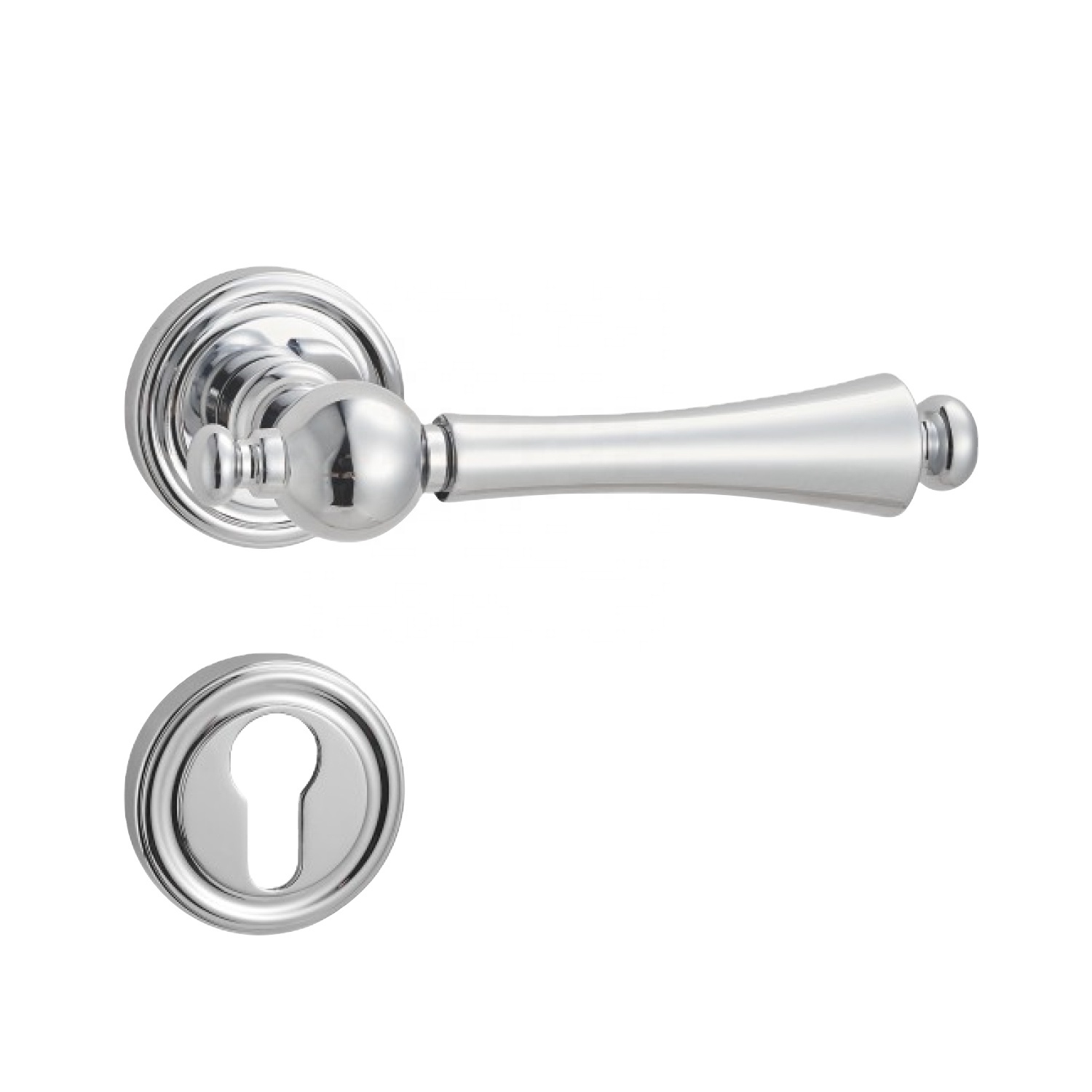 Chrome poli/gris/laiton balayé ou or/PVD/noir