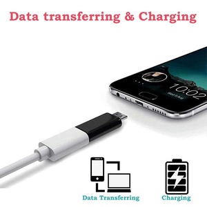 充電およびデータ転送用のUSB2.0マイクロBオス-タイプCメスミニアダプターのOEMホットセール... - Product Image 4