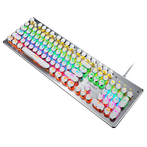 T-wolf75 USB Glowing Clavier Mechanical Feel Pc Wired Gaming Backlit <strong>Keyboard</strong> for Home Office Gamer - Product Image 1