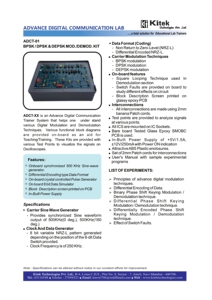 Лучшее качество BPSK DEPSK DPSK мод и демодный комплект для обучения в лаборатории с металлическим материалом - Product Image 6