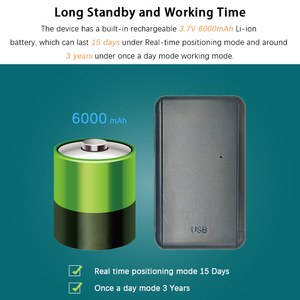 4g无线全球定位系统跟踪器适用于全球范围内使用，磁性易于安装 - Product Image 3