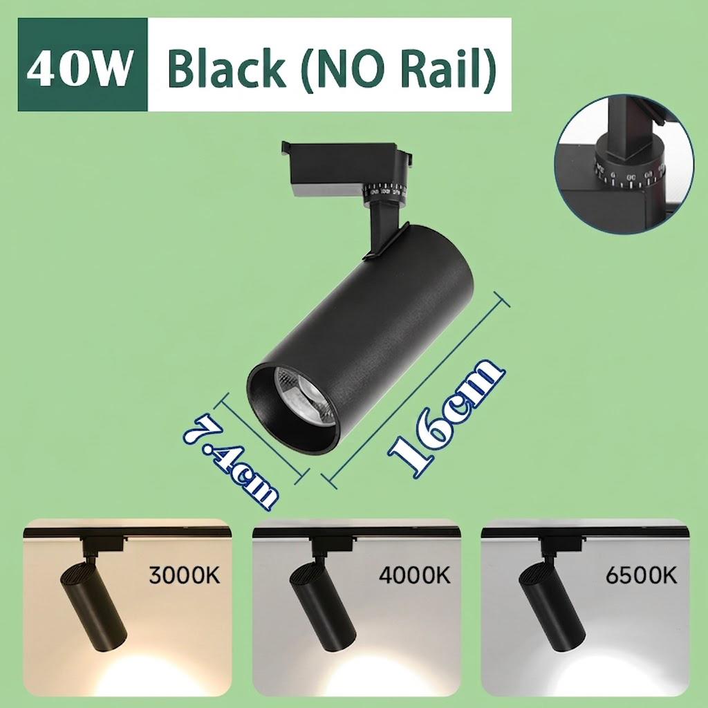NVC nero da 40 W