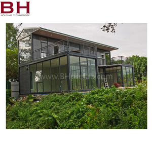 Prefabrik ev 30 Feet ön-prefabrik ayrılabilir ev yüksek kaliteli nöbetçi kutu konteyner ev - Product Image 4