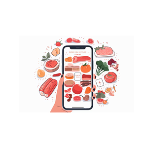 Il futuro dello Shopping di carne Online con il nostro sviluppo porta carne fresca alla tua porta con lo sviluppo di App all'avanguardia