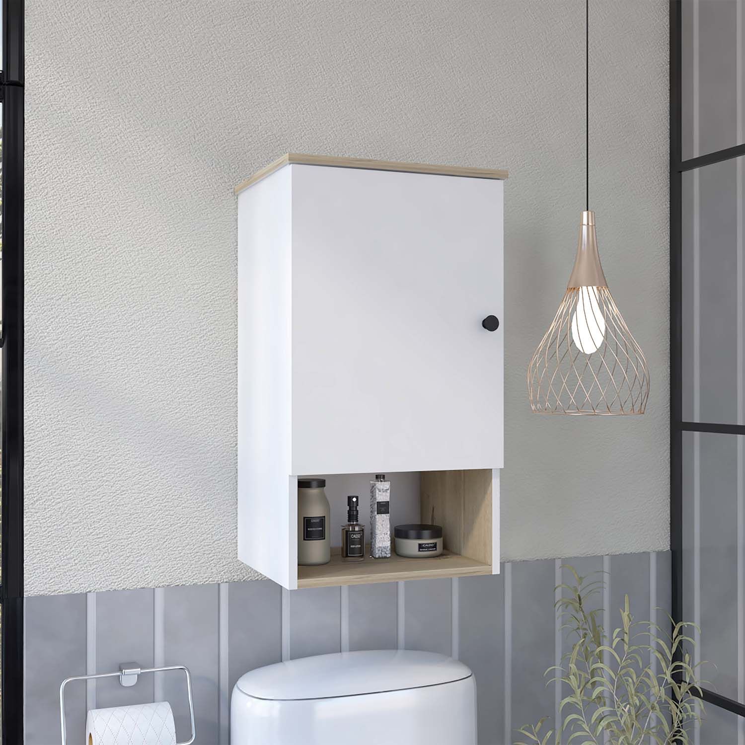 Light Oak / White Color