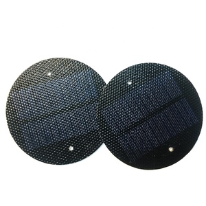 Özel yapılmış çapı 94.5mm 6V küçük mini boy güneş hücreleri yuvarlak üçgen kare PET ETFE GÜNEŞ PANELI IOT ve <span class=keywords><strong>LED</strong></span> ışık