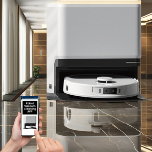Intelligentes Roboter vakuum für die mühelose Reinigung App-fähige Steuerung für Haushalts hotels Verwenden Sie die Nass-Trocken-Funktion der Stromquelle - Product Image 1
