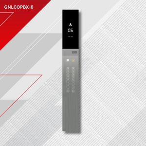 Asansör kutusu tipi COP (araba operatörü paneli) 6.4 inç LCD ekran ile yolcu asansörü - Product Image 3