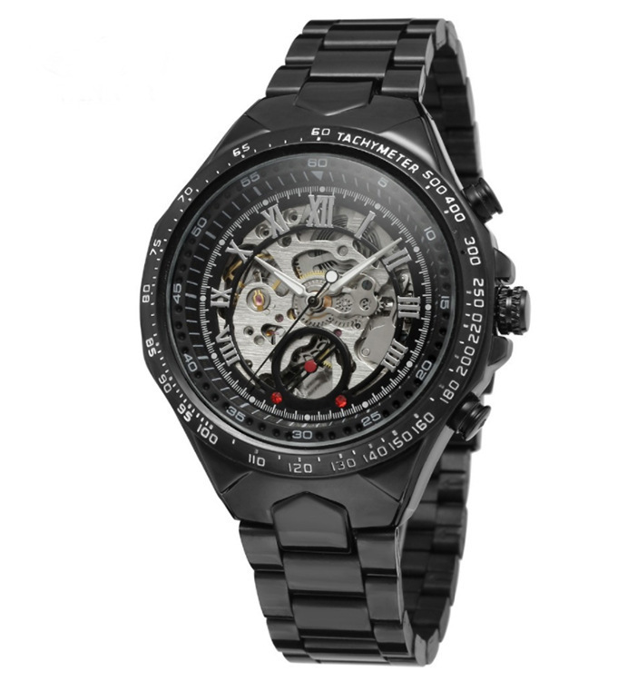 Black belt-silver movement