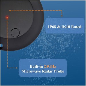 低价IP68防水8m远程NB-IoT LoRaWAN 4g无线燃料河液位计雷达液位传感器 - Product Image 2