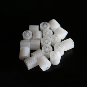 PE75 K5 HDPE hammadde su arıtma taşıyıcı Bio topları filtre mbbr bio medya - Product Image 3