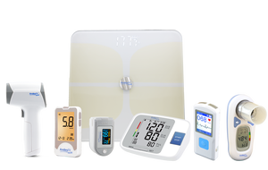 Bluetooth Spirometer Spirometry Peak Flow Meter TeleHealth Telemedicine API/SDK WIFI IOT RPM Smart Wireless BLE