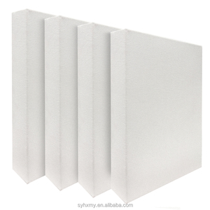 大帆布4包50x70CM厘米，用于绘画350克亚麻混合艺术拉伸帆布印花加厚框架 - Product Image 1