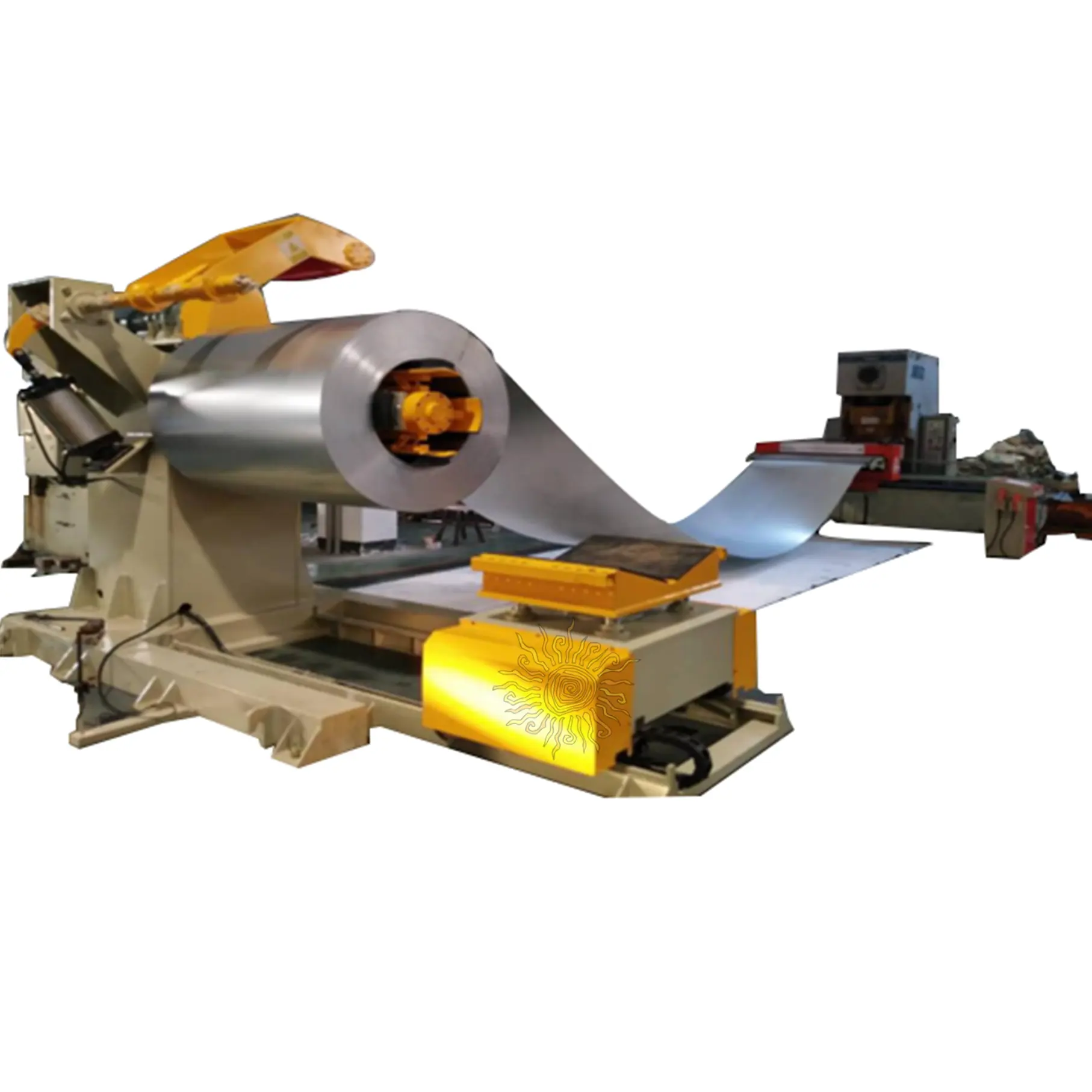 Sunlly — machine à scier automatique, découpe laser à bobine en acier
