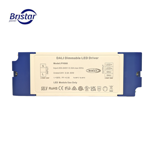 60W DALI可调光室内发光二极管驱动器12V 24V 36V 48v电源IP20用于发光二极管照明的恒压开关电源 - Product Image 2
