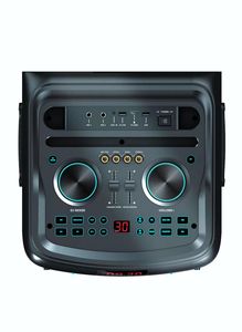 专业智能便携式双<span class=keywords><strong>10</strong></span>英寸caixa de som蓝牙扬声器grande 2500w，带2pcs无线麦克风，带<span class=keywords><strong>rcf</strong></span>