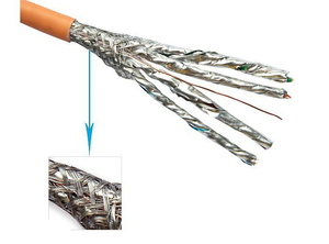 Outdoor Cat7 Sftp High Speed Network Cables 0.585mm Copper Al-aluminum Braiding Cat7 for <strong>Networking</strong> Connection Pass Test 100m - Product Image 6