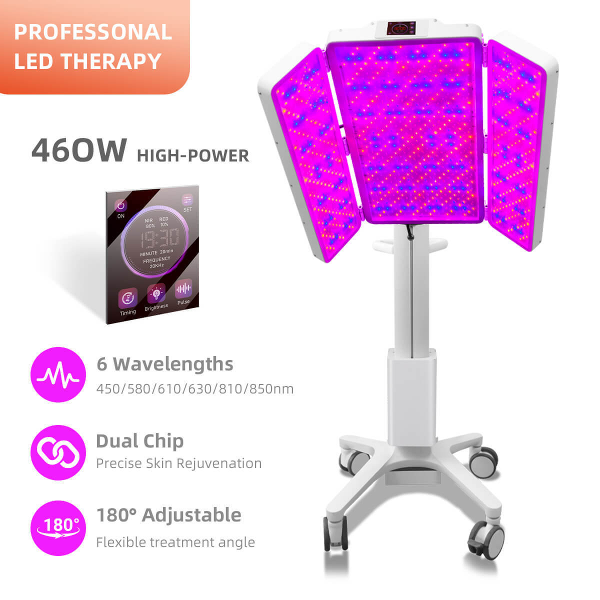 Système PDT LED 460W