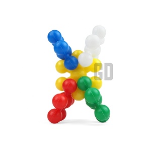 GD Grape Creative Plastic Blocks <strong>90</strong> Pcs; Building Blocks Bulk <strong>Toy</strong>/connecting <strong>Toy</strong>/block <strong>Toy</strong> - Product Image 4
