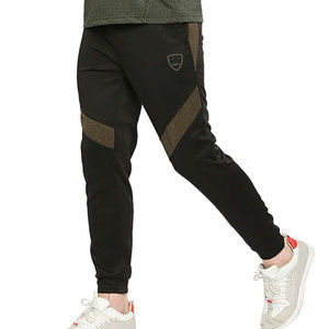 Directo de fábrica hecho poliéster polar Joggers pantalones banda elástica personalizado tirando cuerda bordado e impresión Logo fabricante - Product Image 1
