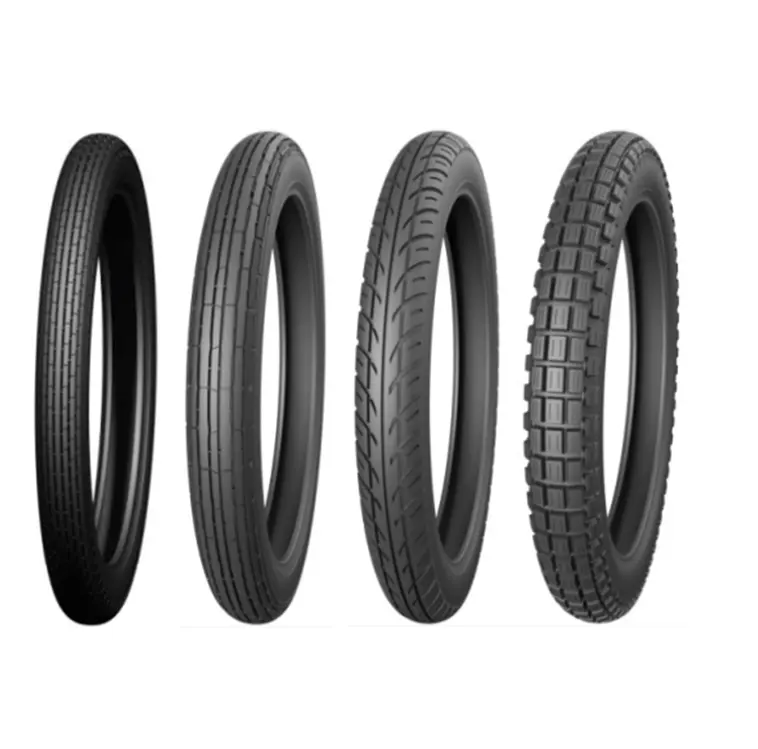 Pneu de moto, roues et jantes de moteur de tube de pneu à vendre 2.75-17 pneu de moto