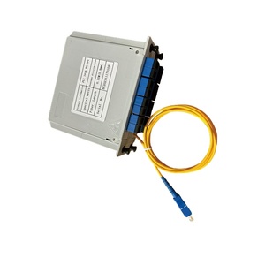 <strong>Excellent</strong> Cassette Type 1*8 Fiber Optic PLC Splitter 1X16 PLC Splitter Sc/Upc Sc/APC with 1.0m Pigtail