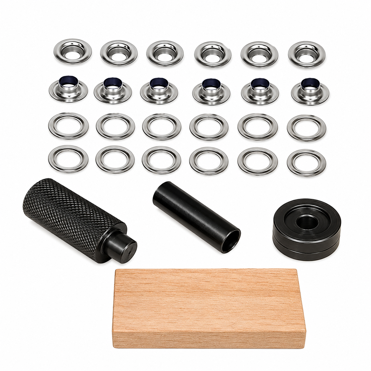 Silver & Natural Wood