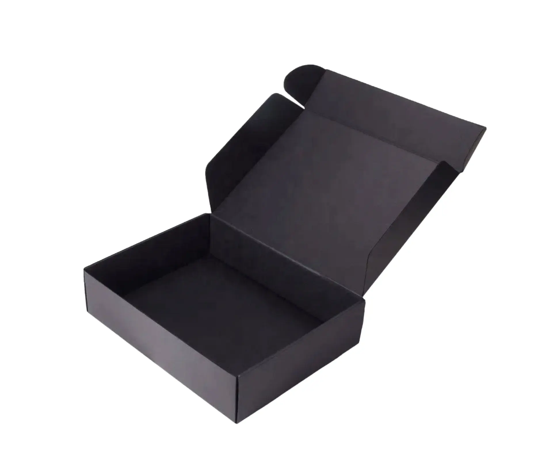 Caja de zapatos personalizada, embalaje negro para uso Industrial, para ropa y zapatos, con función reciclada