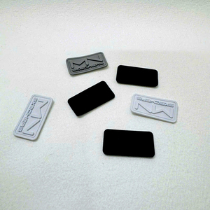 2D Soft <strong>PVC</strong> Rubber Patches with Customize Design | Lace &amp; Sequin <strong>Accents</strong> | Custom Sew-On Style for Fashion Hats and Clothing