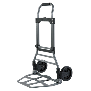 Space-saving Platform Hand <strong>Trolley</strong> with Foldable Design and Big Nose Plate for Loading <strong>120</strong> Kg