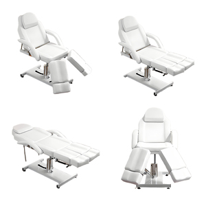 <strong>Multi</strong> <strong>Functional</strong> Base Curved Treatment Manual Cosmetics Bed Beauty Salon Hydraulic Beauty Chair Bed Foot Rest - Product Image 2