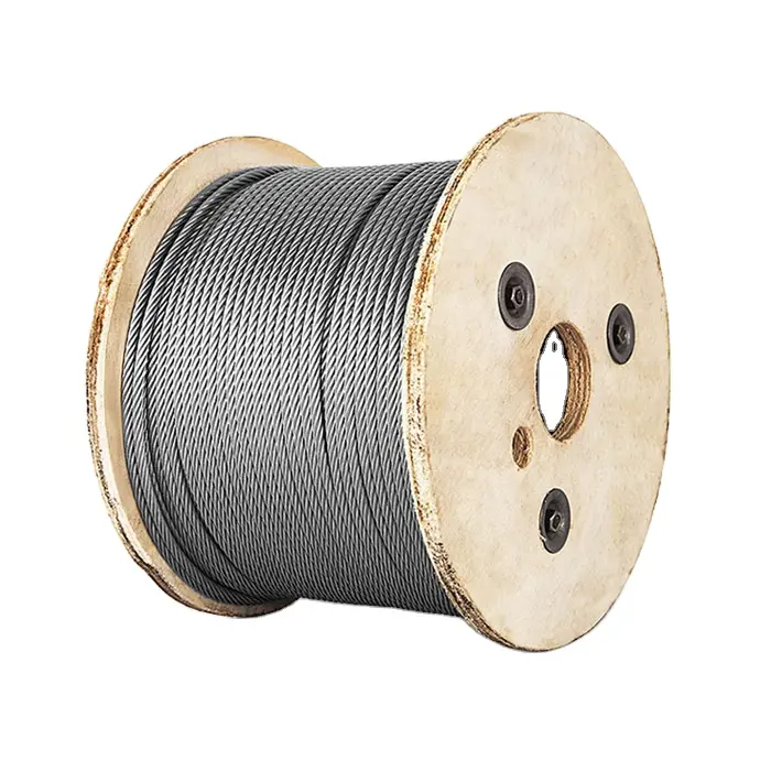 Cable de acero galvanizado, 7x19, 12mm