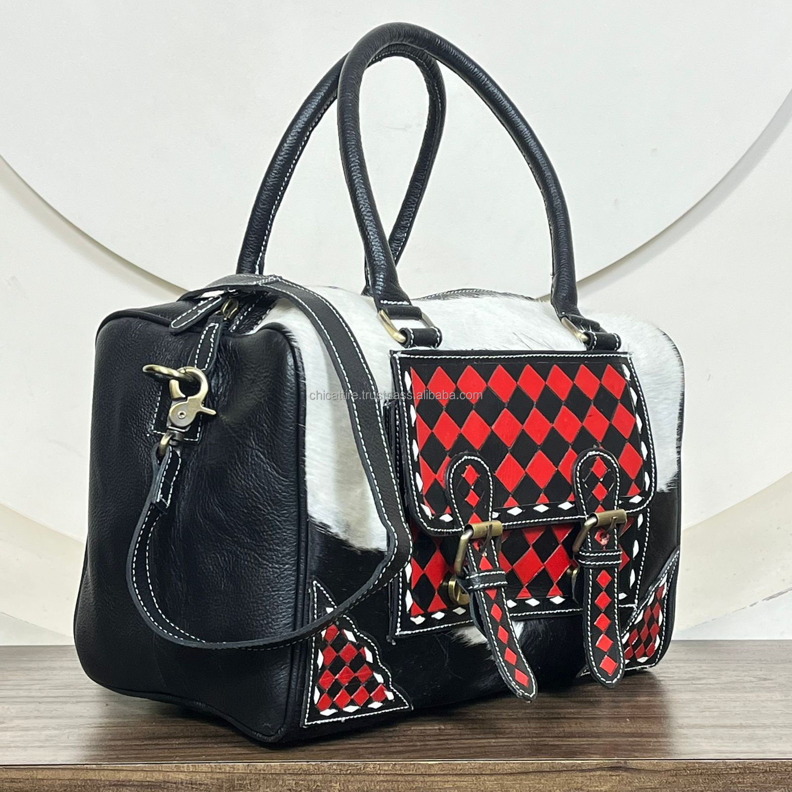 Red & Black Checkered